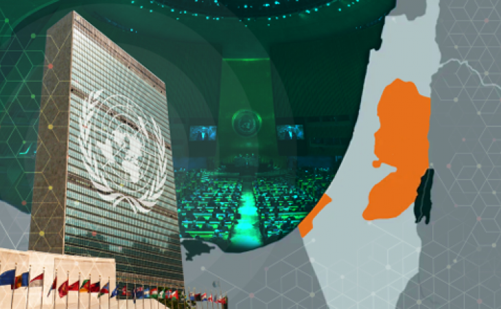 ورقة علمية: معامل الارتباط بين ”الروابط الآلية والعضوية“ وبين التصويت الأممي على ”حل الدولتين“