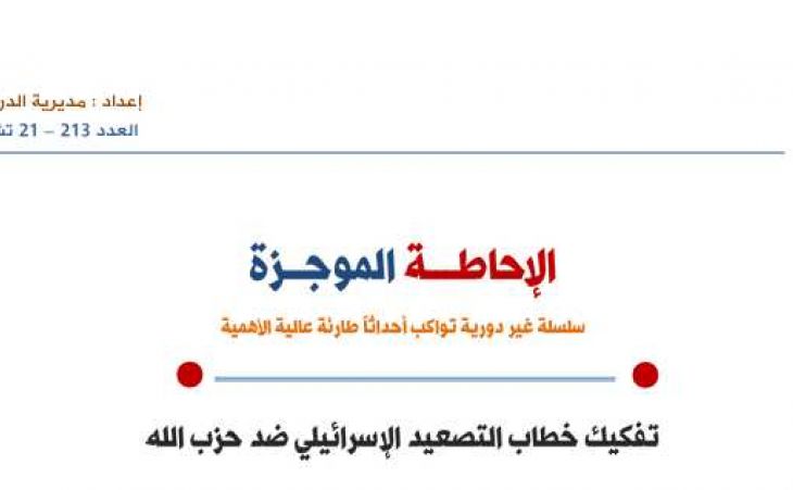 تفكيك خطاب التصعيد الإسرائيلي ضدّ حزب الله